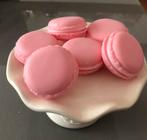Setje roze sier macarons, Ophalen, Nieuw