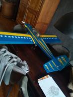 Oud Vintage Modelbouwvliegtuig, Hobby en Vrije tijd, Modelbouw | Vliegtuigen en Helikopters, Gebruikt, Groter dan 1:72, Vliegtuig