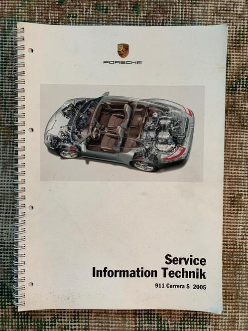 Service Information Technik Porsche 911 997 Carrera S 2005, Boeken, Auto's | Folders en Tijdschriften, Zo goed als nieuw, Porsche