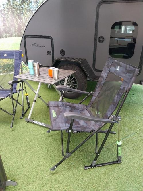 kampeerstoel RoadTrip Rocker kampeertafel buitenkeuken, Caravans en Kamperen, Kampeermeubelen, Nieuw, Overige, Ophalen