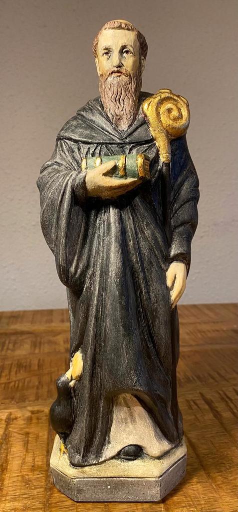 Benedictus van Nursia Beeld, Antiek en Kunst, Kunst | Beelden en Houtsnijwerken, Ophalen of Verzenden