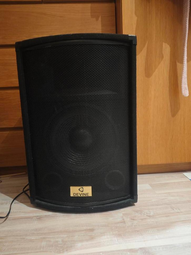 Devine Luidsprekers - Set van 2, Audio, Tv en Foto, Luidsprekers, Gebruikt, Front, Rear of Stereo speakers, Minder dan 60 watt