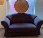 Mooie ruime 2 zits tweezitsbank in bruin/aubergine kleur, Huis en Inrichting, Ophalen, Overige maten, 150 tot 200 cm, 75 tot 100 cm