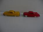 2 plastic AUTOOTJES - model CADILLAC 60-er jrn, West Germany, Antiek en Kunst, Antiek | Speelgoed, Ophalen of Verzenden