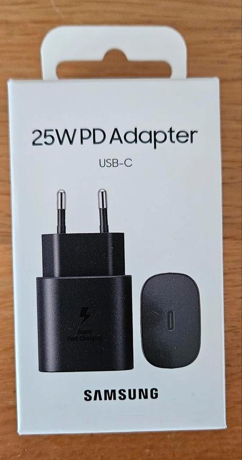 Samsung 25W PD Adapter USB-C, Telecommunicatie, Mobiele telefoons | Telefoon-opladers, Nieuw, Samsung, Ophalen of Verzenden