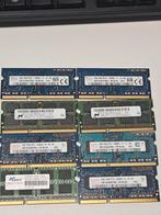 8 x 2GB DDR3 laptop geheugen, Computers en Software, RAM geheugen, 2 GB, Gebruikt, Laptop, DDR3