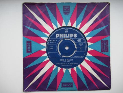 FRANS PETERS EN DE TAPKRAANTJES #DRINK JE PILSJE OP/IN IE, Cd's en Dvd's, Vinyl | Nederlandstalig, Zo goed als nieuw, Levenslied of Smartlap