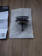 Washbasin waste Differnz fontein plug, chroom mat, nieuw', Ophalen of Verzenden, Nieuw, Chroom