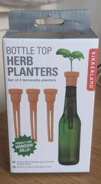 Bottle Top Herb Planters, Zo goed als nieuw, Ophalen