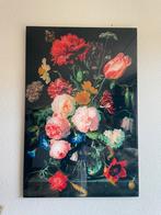 De Heem - Stilleven met bloemen schilderij op plexiglas, Ophalen of Verzenden