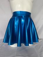 full circle skater skirt metallic blauw NEW, Maat 38/40 (M), Verzenden, Paars, Zo goed als nieuw
