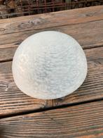 Clichy plafond lamp vintage, Ophalen of Verzenden, Zo goed als nieuw, Glas