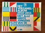 Compleet Voetbalplaatjes boek 2010-2011, Ophalen of Verzenden