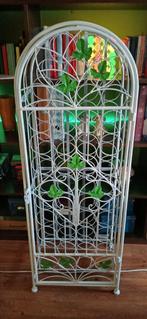 SEDIAMO Kunstwerk   Wijnrek (45) fles 1.36 cm 47 cm, Huis en Inrichting, Ophalen, Gebruikt, Metaal, 75 cm of meer