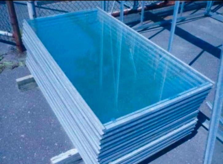 Geheel Aluminium Eenruiters, Tuin en Terras, Kassen, Zo goed als nieuw, Aluminium, Glas, Ophalen of Verzenden