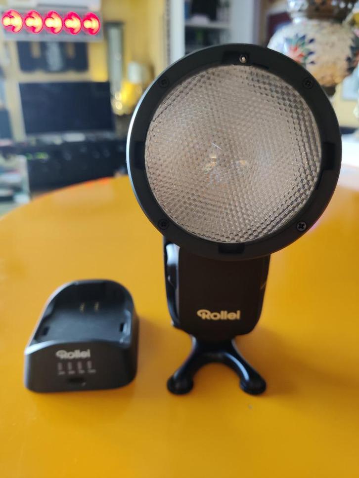 Rollei HS Freeze 1S universele flitser (alle cameramerken), Audio, Tv en Foto, Fotografie | Flitsers, Zo goed als nieuw, Overige merken