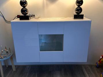 Hoogglans Witte woonkamer Meubel Set beschikbaar voor biedingen