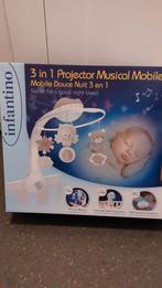 Bed/ box mobiel muziek 3 in 1, Kinderen en Baby's, Nieuw, Mobiel, Met geluid, Ophalen of Verzenden