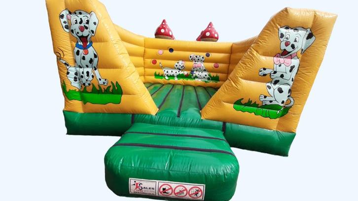 Bouncer dalmatiërs te koop, Hobby en Vrije tijd, Feestartikelen | Verhuur, Nieuw, Ophalen