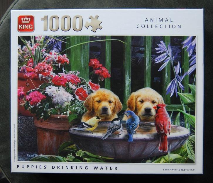 Diverse legpuzzels van Jigsaw, King, Ravensburger, enz., Hobby en Vrije tijd, Denksport en Puzzels, Zo goed als nieuw, Legpuzzel