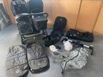 Bugaboo donkey duo 2 kinderwagen incl accessoires all black, Ophalen, Gebruikt, Combiwagen, Duowagen