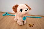 FurReal Friends Walk-A-Lot puppy met riem en brokjes, Ophalen of Verzenden, Zo goed als nieuw, Jongen of Meisje