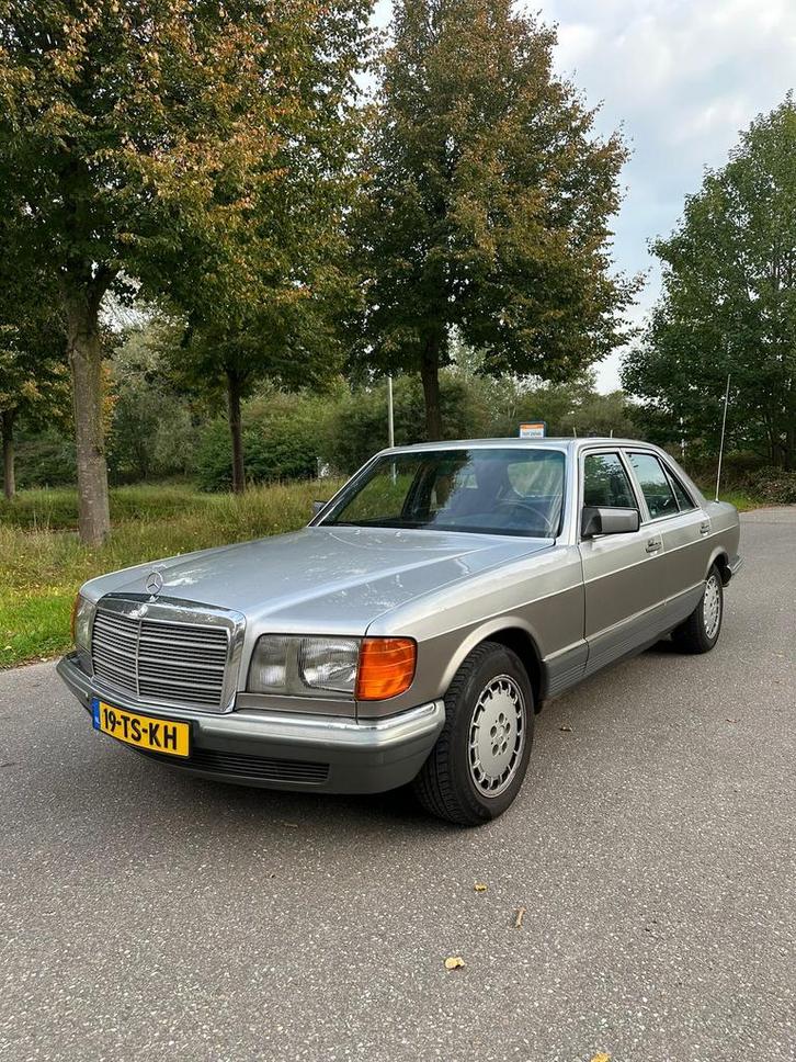 MERCEDES-BENZ 280 SE W126 AUT PULLMAN CRUISE SCHUIFDAK, Auto's, Oldtimers, Particulier, Mercedes-Benz, Benzine, Sedan, Automaat