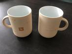 Twee stuks Nespresso bekers, Huis en Inrichting, Keuken | Servies, Ophalen of Verzenden, Nieuw, Overige stijlen, Kop(pen) en/of Schotel(s)