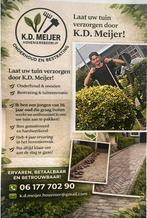 K.d.meijer hovenier/houtbouw,bestrating, Ophalen, Nieuw, Reclame