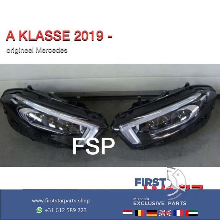 W177 koplamp links rechts Mercedes A Klasse vol LED Multibea, Auto-onderdelen, Verlichting, Mercedes-Benz, Gebruikt, Ophalen of Verzenden