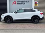 Audi Q3 Sportback 45 TFSI e S Edition Pano/360/Elektr.stoele, Auto's, Gebruikt, Met garantie (alle), Alcantara, Wit
