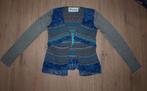 Blauw met Grijs Vestje D-Lite (M), Kleding | Dames, Maat 38/40 (M), Blauw, Didi, Ophalen of Verzenden