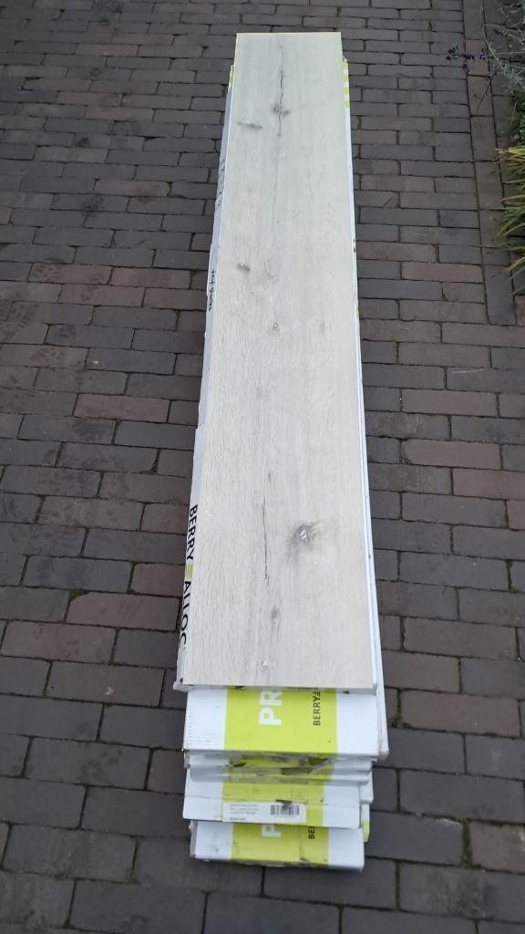 NIEUW Berry Alloc Spirit Pro 55GD Plak PVC / 39,5 m2, Huis en Inrichting, Stoffering | Vloerbedekking, Nieuw, Vinyl, Beige, 25 tot 50 m²