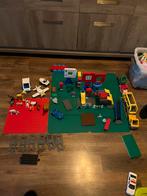 heeeeeeel veel duplo en 5 bouwplaten, treintje veel dieren, Ophalen, Zo goed als nieuw