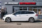 Peugeot 308 SW 1.5 BlueHDi Blue Lease GT-Line|lane-Assist|Ma, Auto's, Stof, Gebruikt, 4 cilinders, Wit