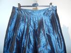 Pauw Amsterdam zijde overslag rok ijs blauw van kleur 3/40, Kleding | Dames, Rokken, Maat 38/40 (M), Pauw, Zo goed als nieuw, Knielengte