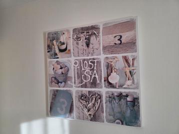 Canvas wanddecoratie – maritiem strandthema “Lost at Sea” beschikbaar voor biedingen