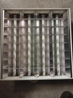 TL Bak met 4 TL's en stekker, 60 x 60 cm, Ophalen, Gebruikt, Metaal of Aluminium