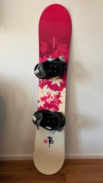 Rossignol Temptation 137cm Snowboard met Bindingen, Ophalen, Gebruikt, Board