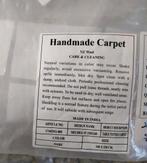 vloerkleed, laagpolig,100% wol, wit/ivory/beige., Huis en Inrichting, Ophalen, 150 tot 200 cm, Wit, Rechthoekig