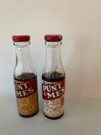 2 vintage miniatuur flesje Punt E Mes vermouth Carpano '60, Ophalen, Gebruikt, Italië, Overige typen