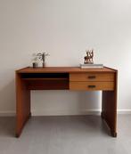 Vintage teakhouten bureau, jaren 60/Deens design, Ophalen, Gebruikt, Onbekend, Onbekend