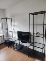 Ikea Vittsjo two high glass shelves and glass table, Ophalen, Met plank(en), 50 tot 100 cm, Zo goed als nieuw