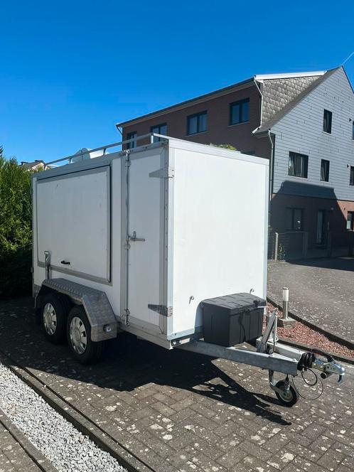 Tandemasser Verdonk gesloten aanhanger|Geremd|BOVAG gekeurd|, Auto diversen, Aanhangers en Bagagewagens, Gebruikt, Ophalen