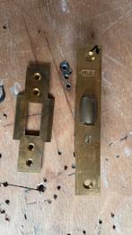 Rolslot Lips messing 2 stuks., Doe-het-zelf en Verbouw, Ophalen, Nieuw, Koper of Messing, Slot