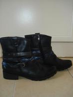 NIEUW Tamaris enkellaarzen maat 42 zwart blauw wikkelriempje, Kleding | Dames, Tamaris, Verzenden, Zwart, Lage of Enkellaarzen