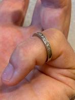 18 karaat gouden ring met VS1 natuurlijke diamant 0.42ct!, Ophalen of Verzenden, 17 tot 18, Met edelsteen, Dame