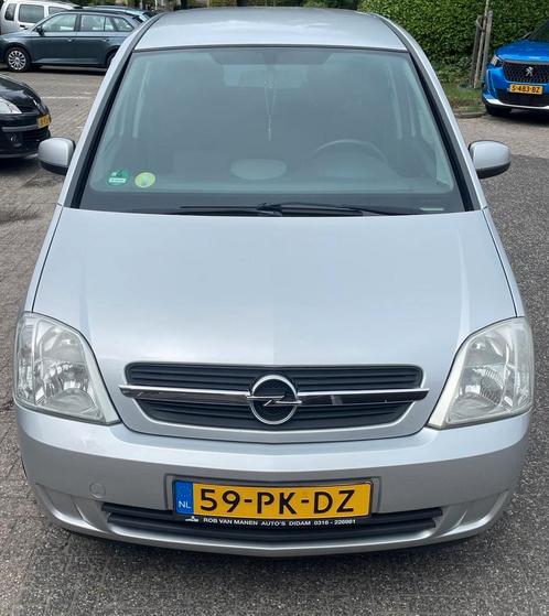 Opel Meriva 1.6 16V 2004 Grijs, Auto's, Opel, Bedrijf, Meriva, Benzine, D, MPV, Handgeschakeld, Origineel Nederlands, Zilver of Grijs