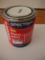 -2-in-1 Witte metaallak van Spectrum.(9m2), Ophalen, 5 tot 10 liter, Wit, Zo goed als nieuw