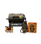Nieuw! Terzo houtskool bbq Boretti incl accessoires twv 370, Tuin en Terras, Houtskoolbarbecues, Ophalen of Verzenden, Nieuw, Boretti